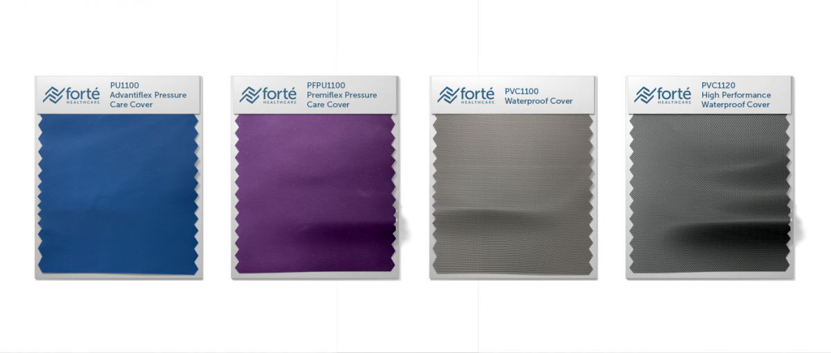 Forte Healthcare Medical Mattress Cover Fabric Swatches